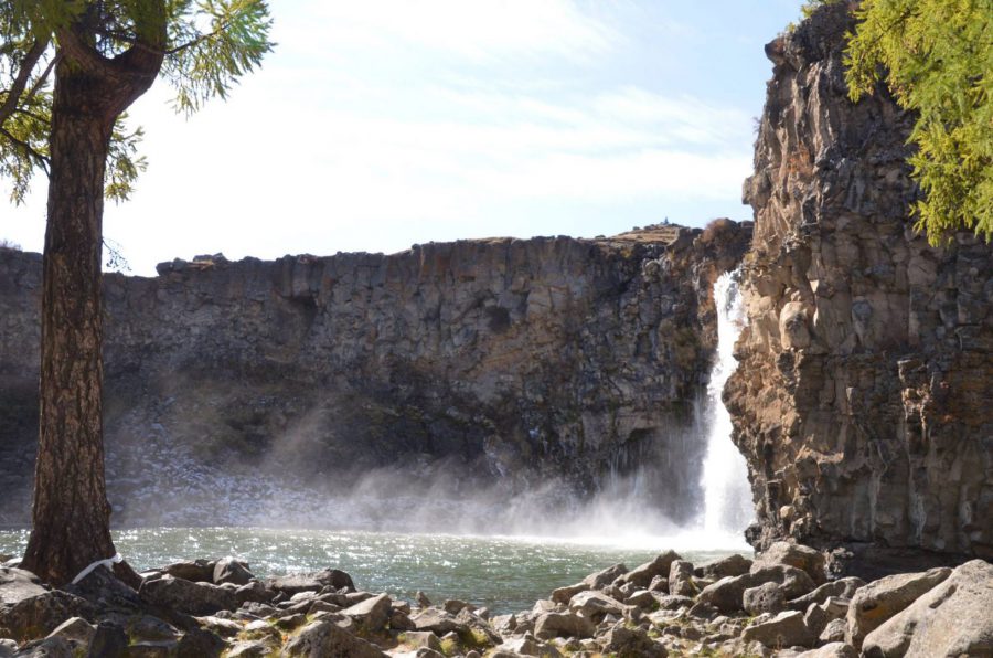 Orkhon waterfall