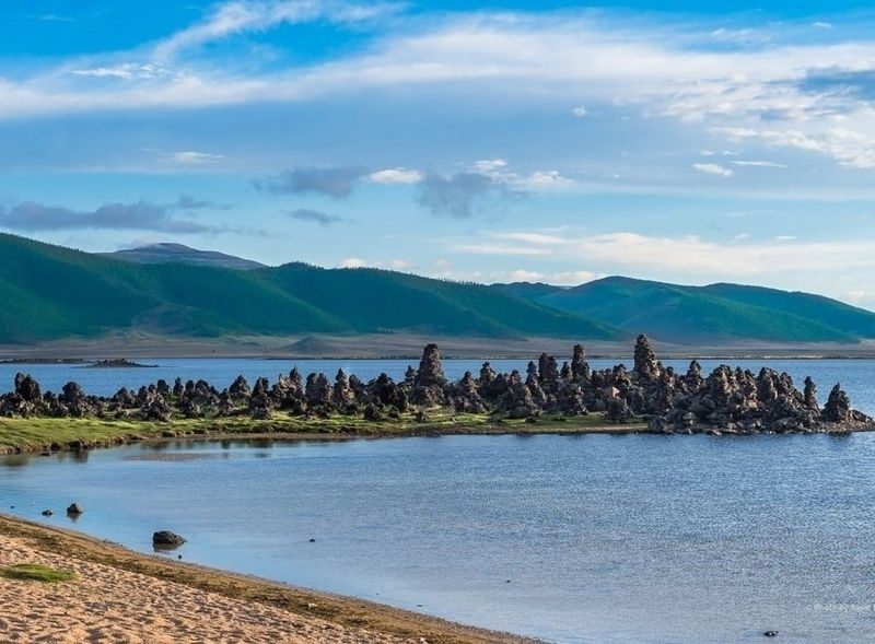 Terkh white lake